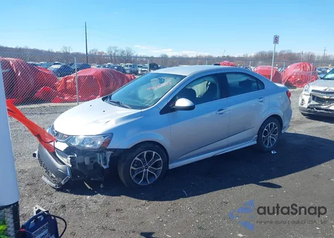 2020 Chevrolet Sonic Fwd Lt from USA, damaged, VIN 1G1JD5SB3L4140148